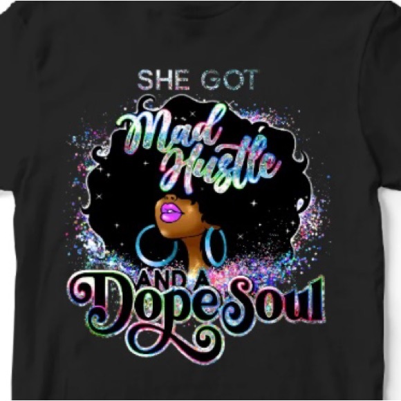 She got Mad Hu$tle and a Dope Soul - Picture 2 of 3